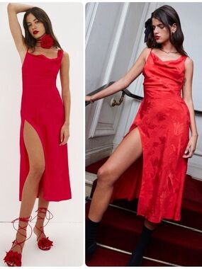 for love & lemons halter basque-waist midi dress For Love And Lemons | Dresses | For Love Lemons Halter Basquewaist Midi Dress